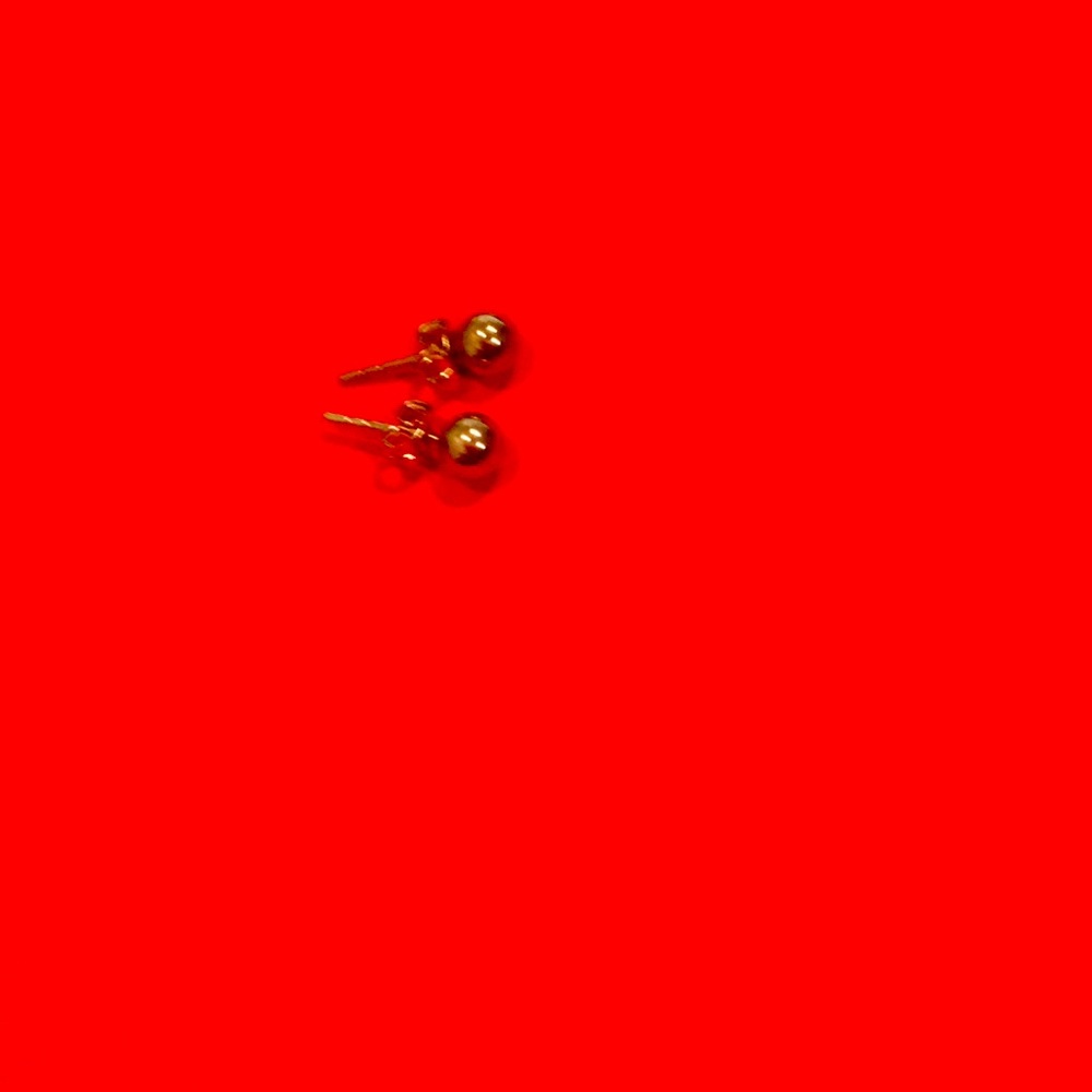 Rose gold earrings